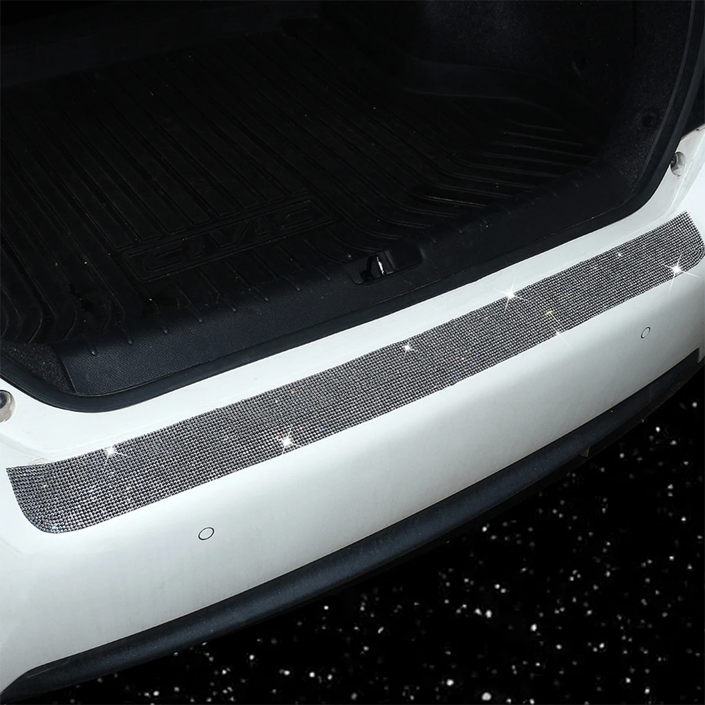 

Car Rear Bumper Protector Guard Trunk Entry Guards Trim Cover Vehicle