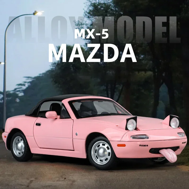 Модель автомобиля из металлического сплава для Mazda MX5 1:24
