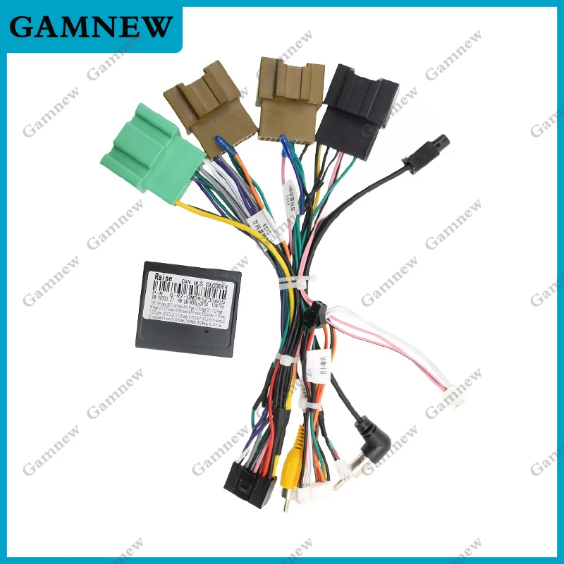 

Автомобильный адаптер жгут проводов Canbus Box Decoder кабель питания для Buick Encore Chevrolet Track Tracker Malibu Spark GM-RZ-09