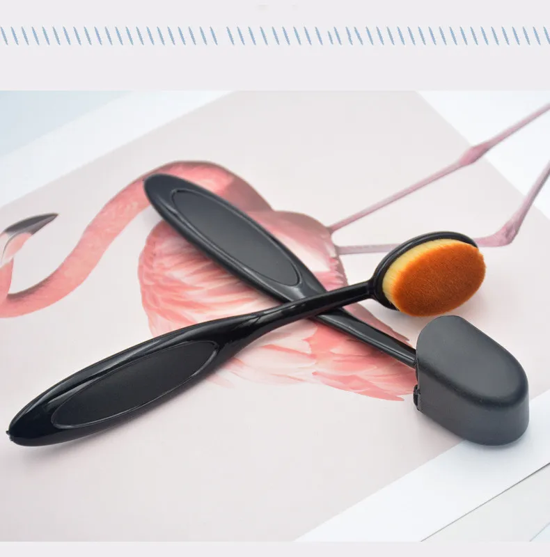 

HEALLOR Toothbrush-shaped makeup brush Kabuki flawless liquid foundation makeup brush set female soft multifunctional brush
