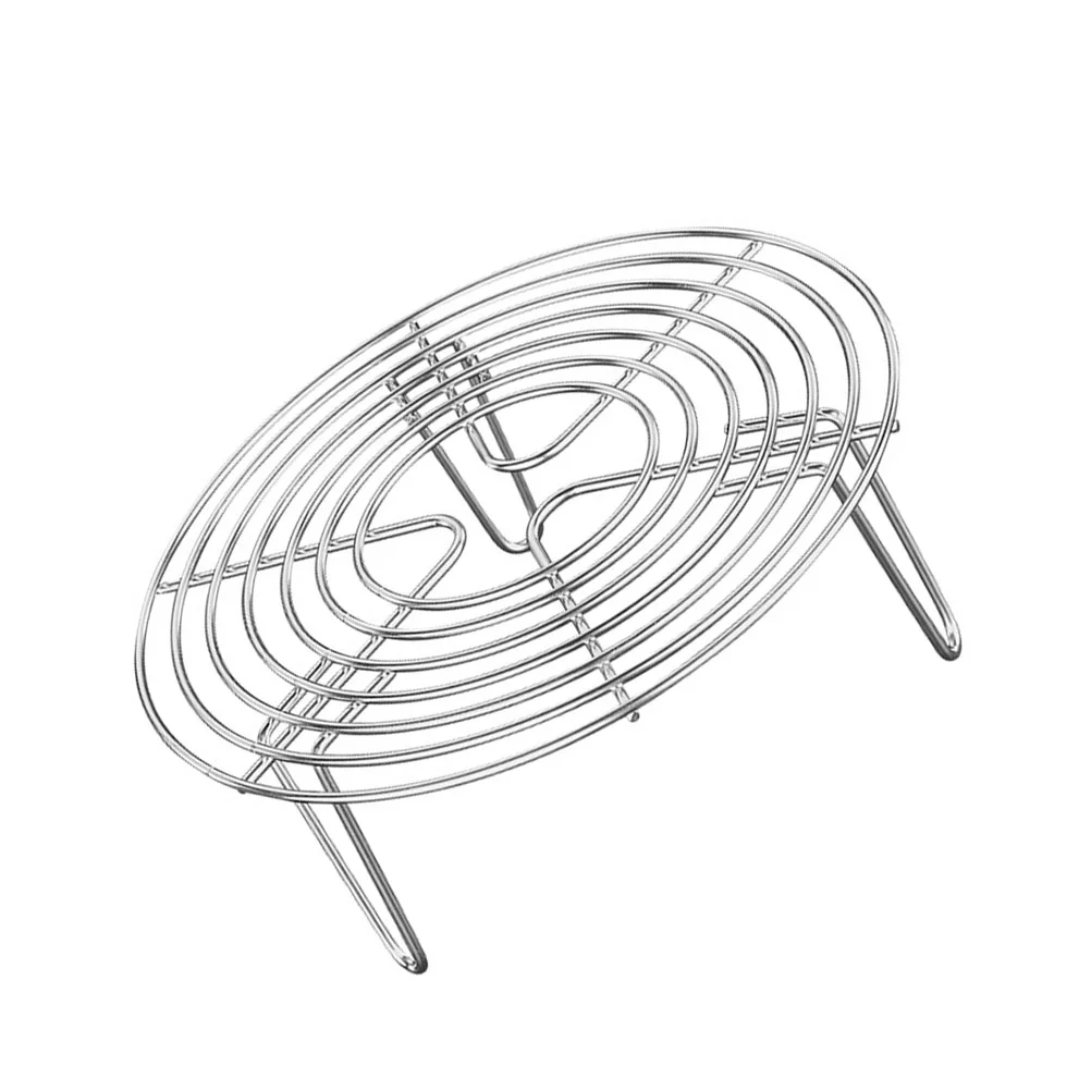 

Rack Steamer Steaming Trivet Stand Steam Egg Cooker Pressure Pot Cooking Trayholder Basket Kitchen Microwave Insert Baking