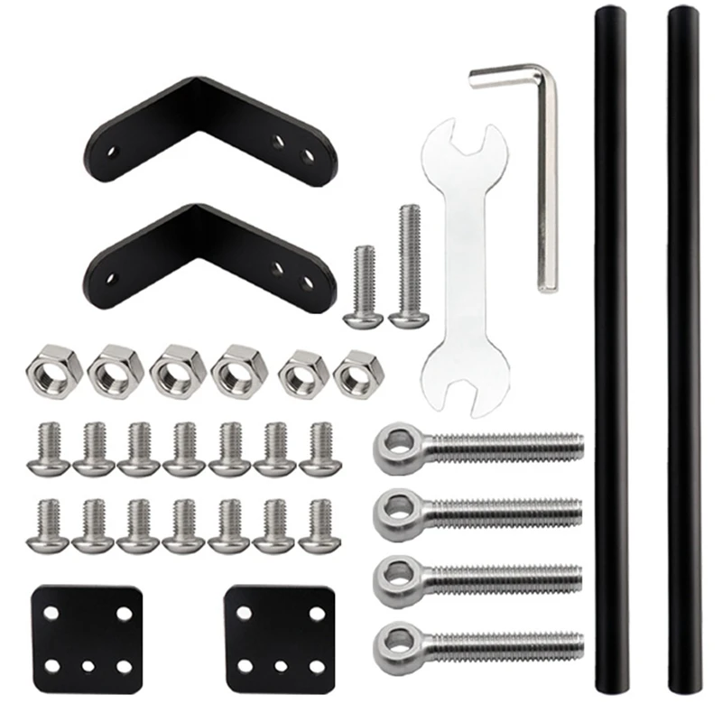 

Upgrade 3D Printer Parts Supporting Pull Rod Kit Aluminum Alloy Tie Rod Set For Creality 3D Ender-3/Ender-3S/Ender-3 Pro