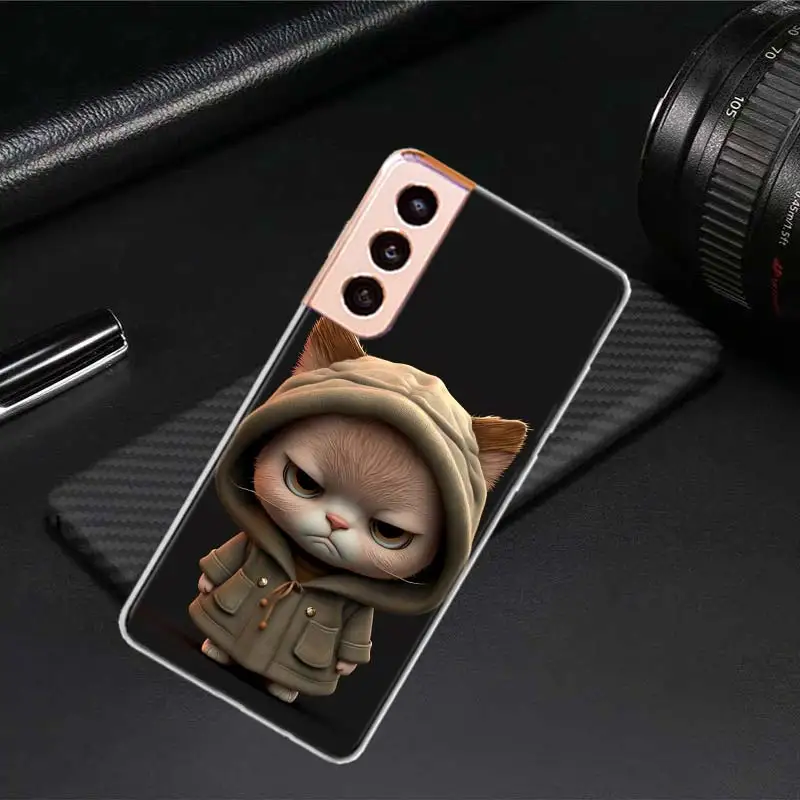 Чехол для телефона Monkey Frog Pig Cow Bird Cat Animal Samsung A16 A05S A15 A25 A35 A55 Galaxy S8 S9 A70 A50 A40 A30S A20E A20S M12