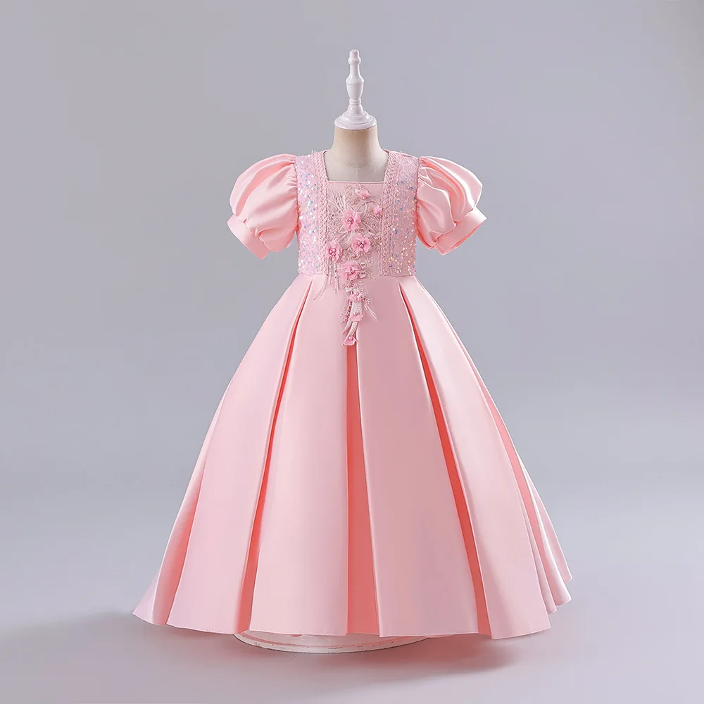 Платье Annabelle с цветочным узором для девочек бальное платье детское дня рождения