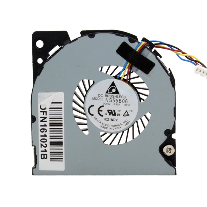 Новый кулер для охлаждения ЦП для Delta NS55B06 -16E15 DC5V 0.53A DFN161207B вентилятор для охлаждения ноутбука 5,5 см