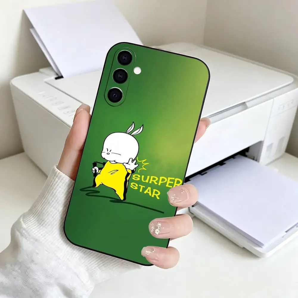 Милый чехол для телефона M-Mashimaro-s для Samsung A73 20,21s,22,31,32,52,53,72, мягкий черный корпус (art.: 3920dbe117abc) - 3920dbe117abc