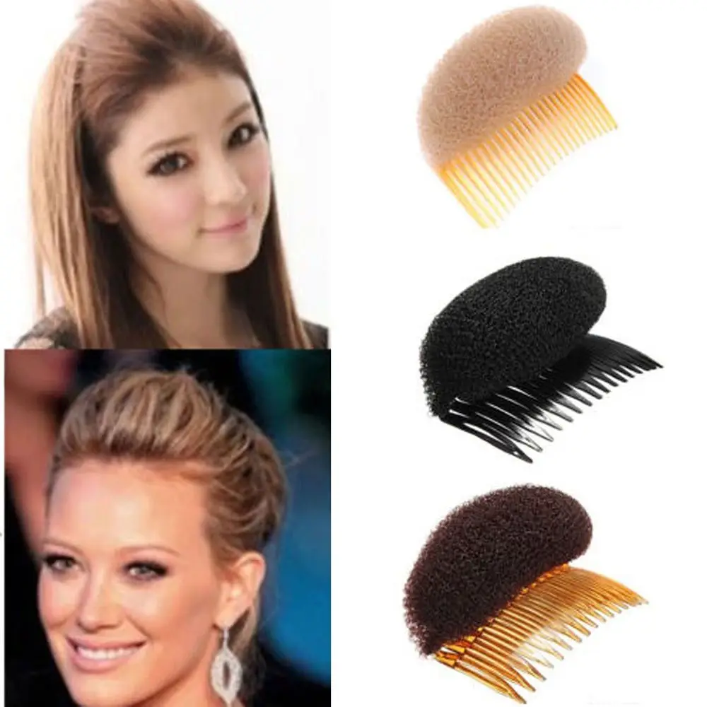 

Hot Sale Women Fashion Hair Styling Sponge Clip Stick Bun Maker Braid Tool Hair Accessories Modelling Fluffy Hair Braider