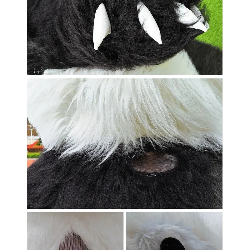 2024 гигантский Полярный надувной мультяшный костюм для прогулок уличный смешной