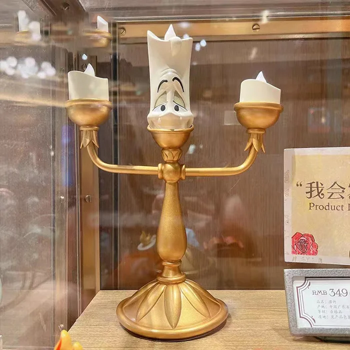 

Фотосвеча в виде зверя и красавицы, модель подсвечника в форме крючка, украшение для дома, подарок для детей, креативная лампа