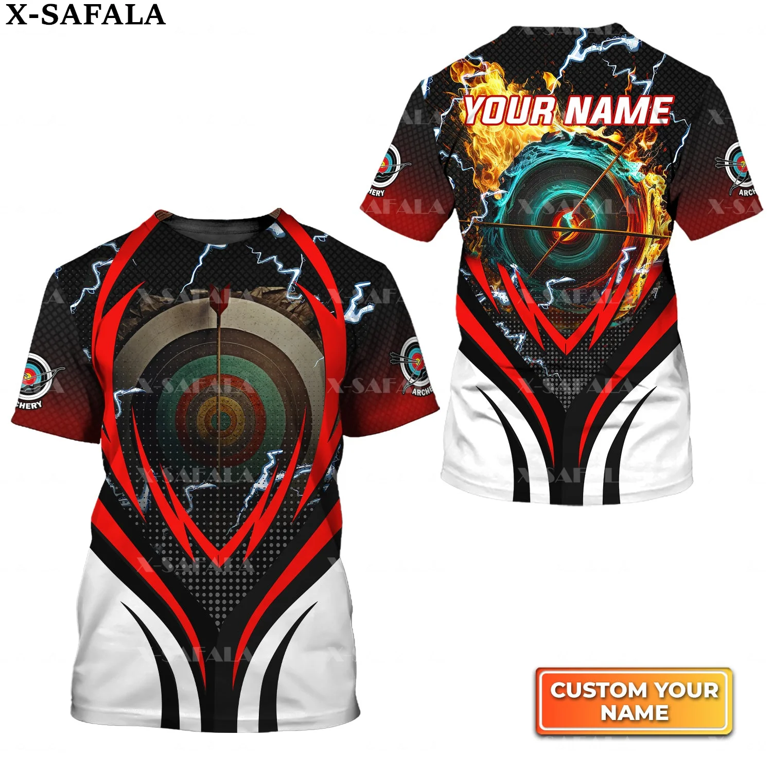 

Archery Sport Team Player Personalized 3D Print High Quality Milk Fiber Normal T-shirt Summer Round Neck Men Female Casual Top10