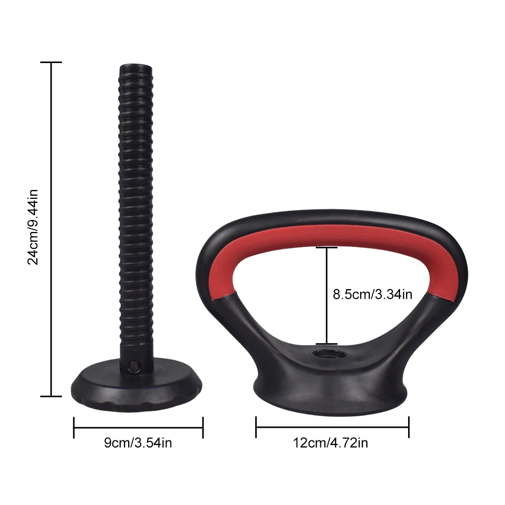 Ручка гири конвертер гантелей в нескользящая ручка регулируемая насадка для