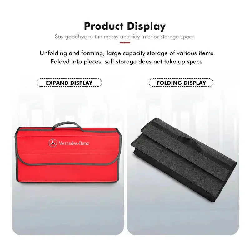 Автомобильный органайзер для багажника ящик инструментов складная сумка