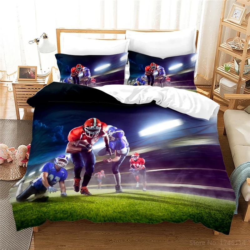 

Комплект постельного белья из мягкого пододеяльника и наволочки для мальчиков