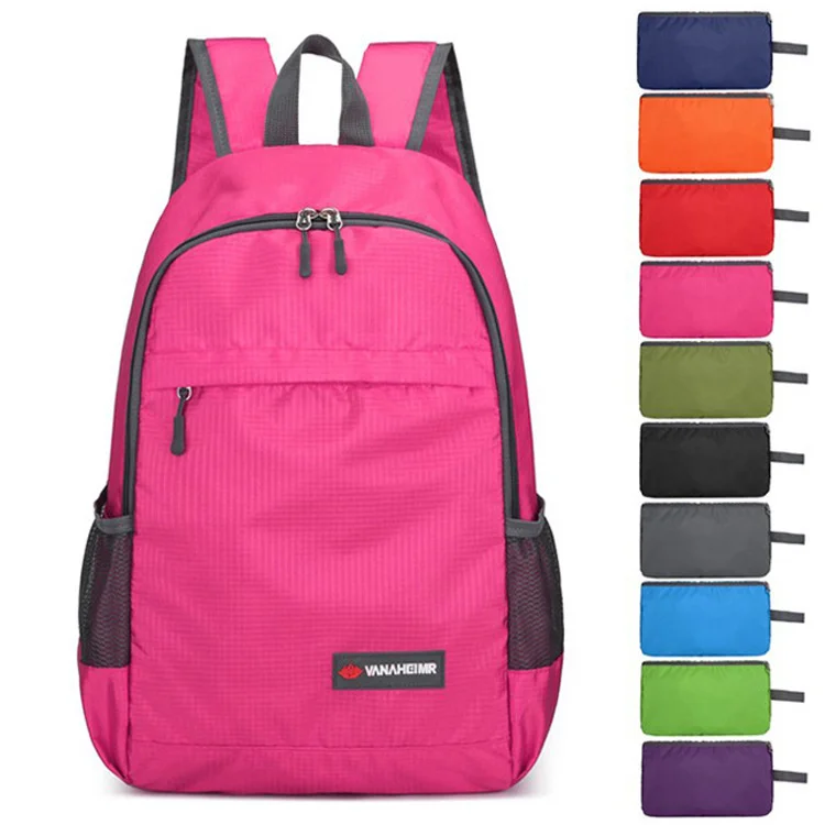 

Новый спортивный рюкзак для улицы, легкий и вместительный складной рюкзак, студенческий рюкзак