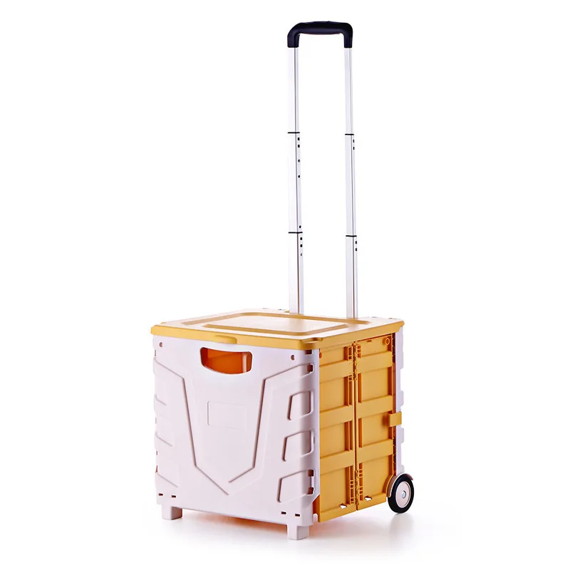 

Automobile Foldable Storage Box With Pull Rod Storage Box Trunk Storage Box With Wheels Storage Box