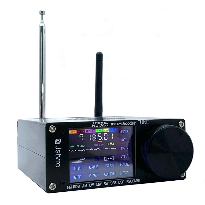 

Новый Функциональный декодер Ats25max RDS Si4732, Полнодиапазонный радиоприемник DSP, радиоприемник со сканированием света