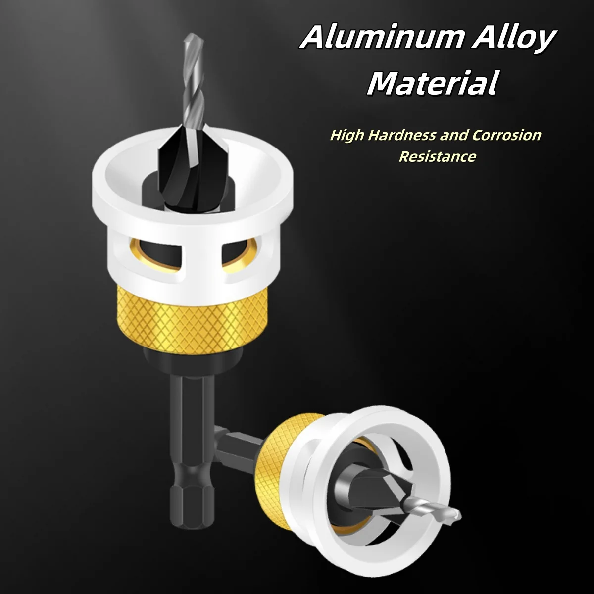 Набор сверл с зенковкой 4-в-1 ограничителем глубины хвостовиком 6 25 мм