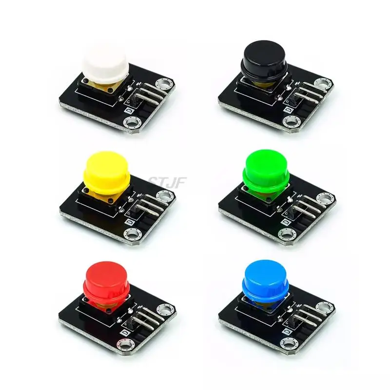 Шестицветная кнопочная крышка электронный строительный блок модуль клавиш