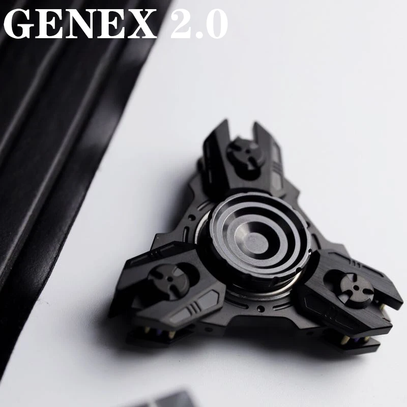 GENEX 2.0 Fingertip Finger Ring Gyro Adult Stress Reduction Creative Bearing Toys