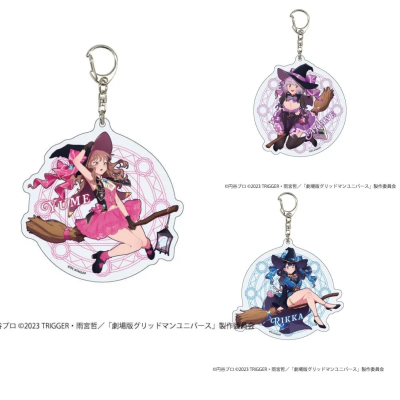 6 см аниме Блуждающая ведьма: Путешествие Элейны акриловый брелок кулон Элейна