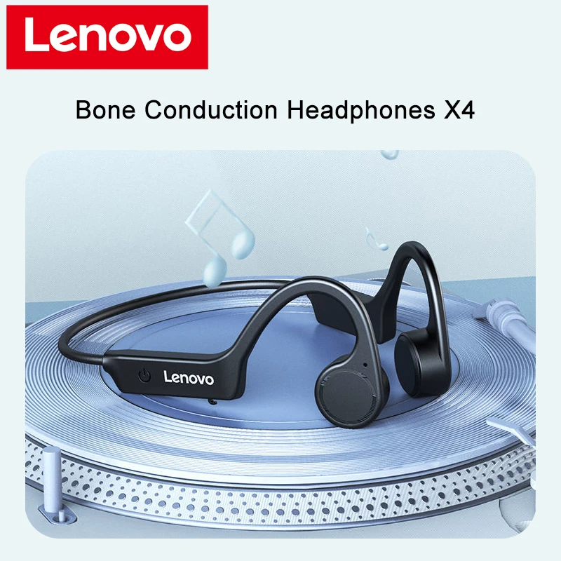 

Bluetooth-наушники Lenovo X4 с костной проводимостью, водонепроницаемые, с микрофоном