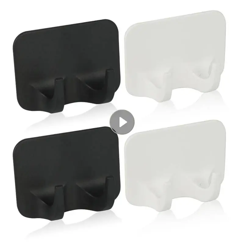 

Double-Sided Adhesive Wall Hooks Hanger Strong Transparent Hooks Wall Storage Holder For Kitchen Bathroo Home Storage Hook