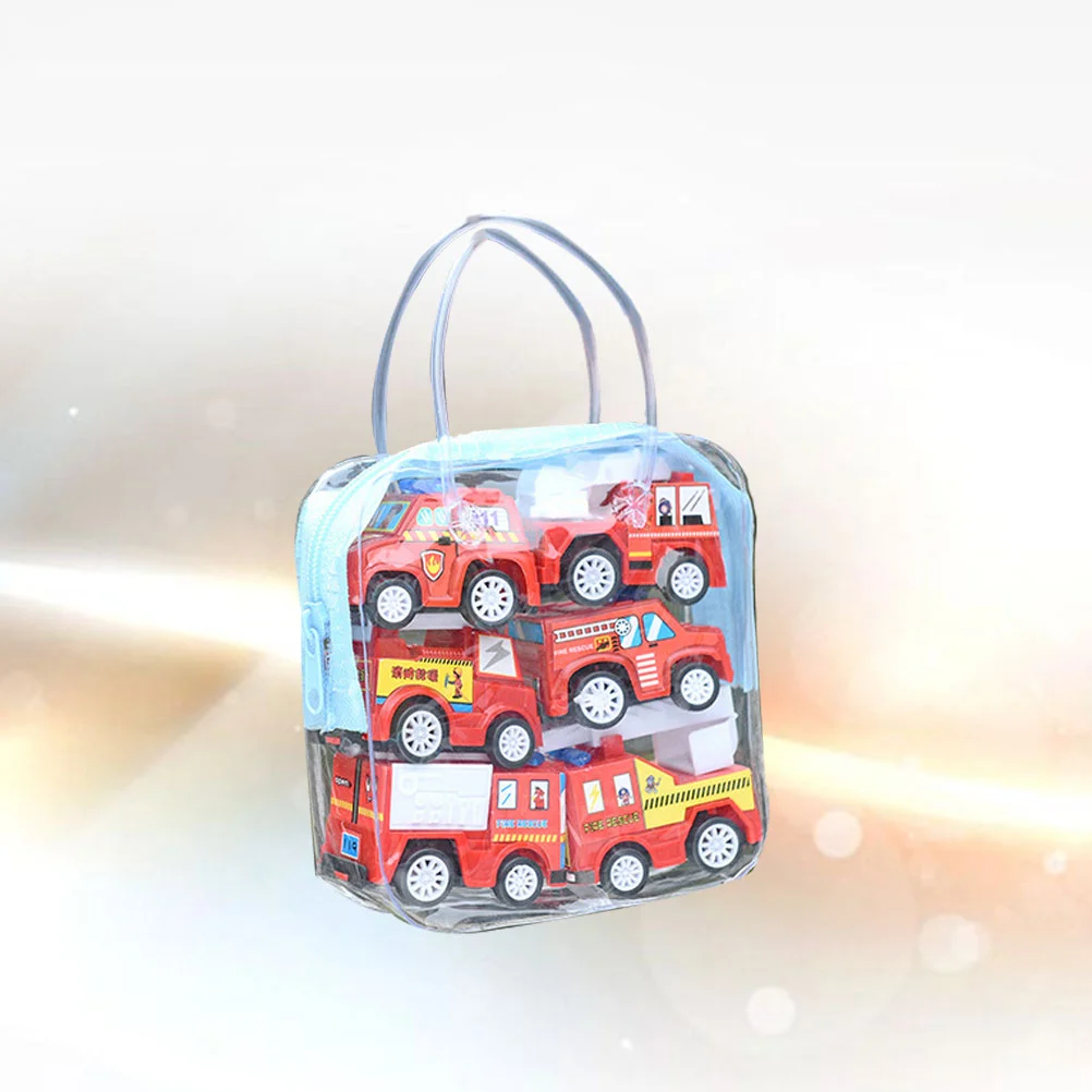 

6 Pcs Mini Engineering Vehicle Pull-back Car Toy Inertial Boy Suit Model Trucks Boys