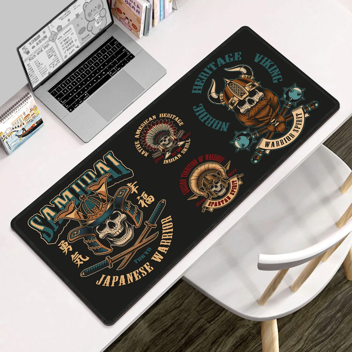 

Gaming Mouse Pad Gamer Indian Skull Mousepad Anime Pc Cabinet Games Desk Mat Office Accessories Computer Desks Keyboard Mats Xxl