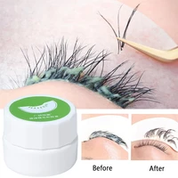 fast cleaning grafting eyelash remover safe without harming soothing no irritating natural fruit fragrancy lash cleaning cream