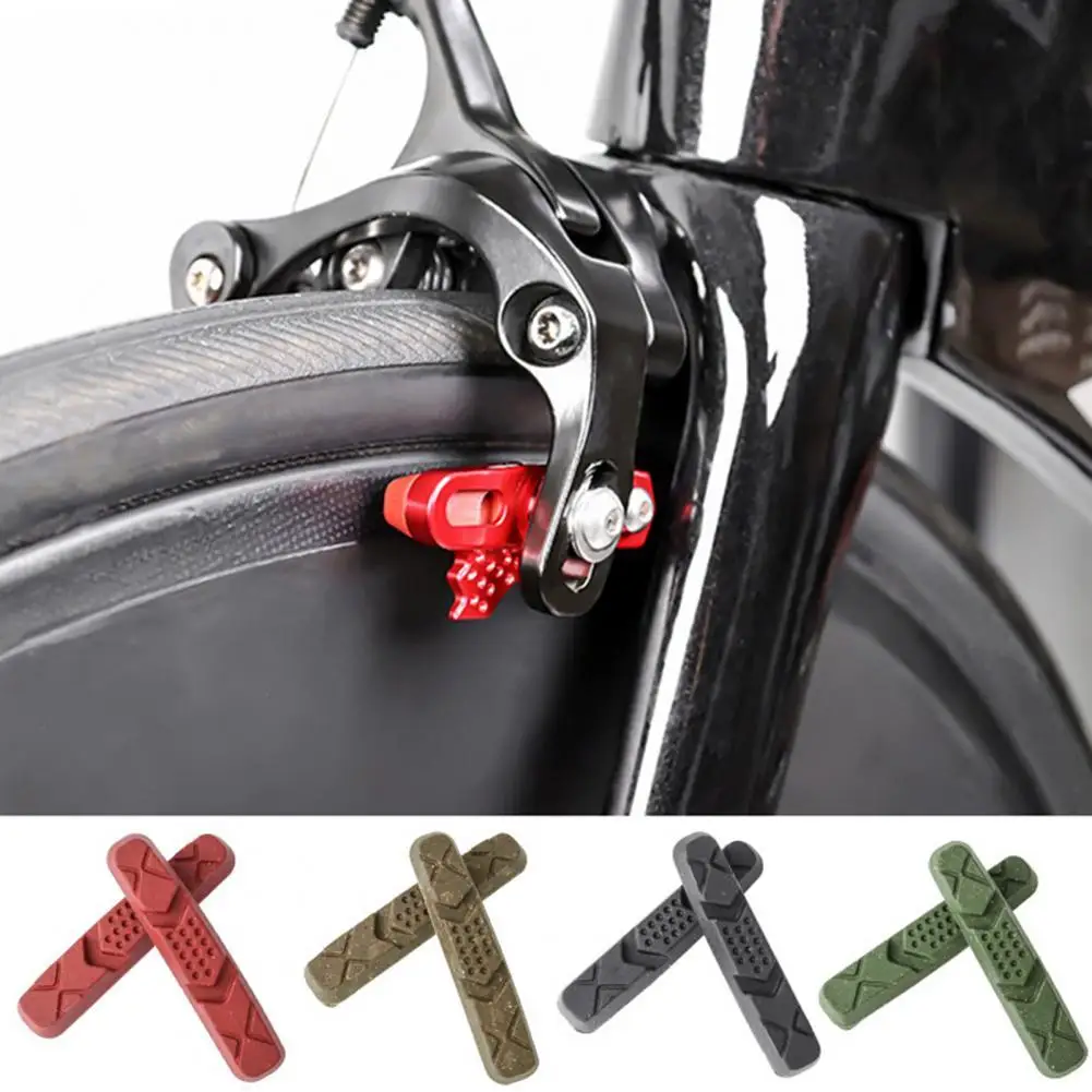 

1Pair MUQZI Brake Pads Holder Shoes Anti-oxidation Wear Resistant Accessory V Type Silent Brake Pads Holder for Bike