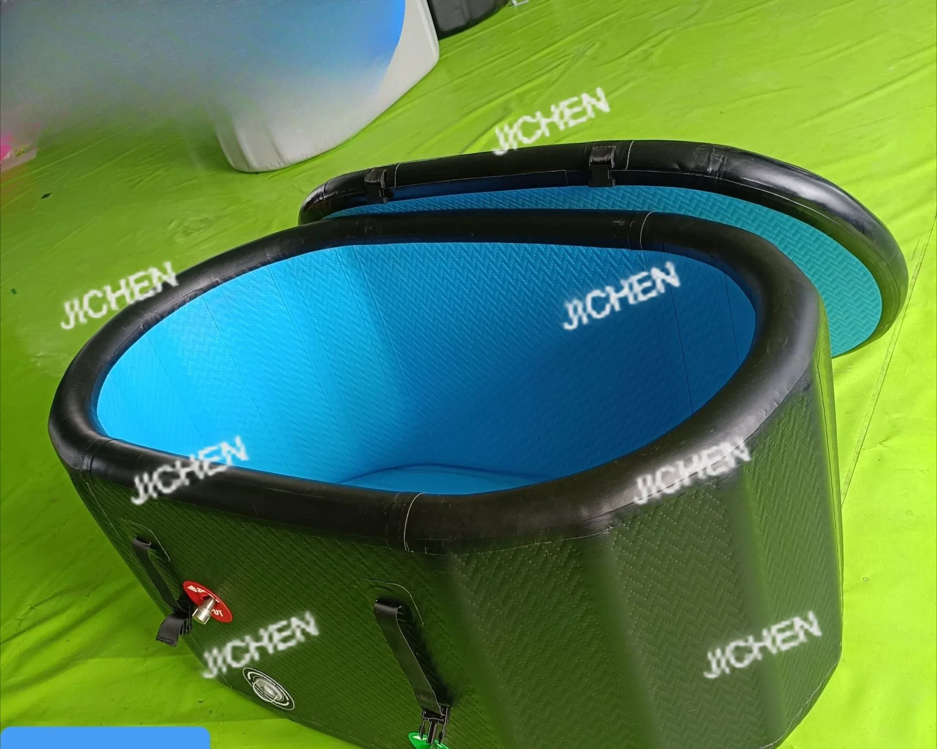 Фото CSS ведро для ванны складное ведро для ванны для взрослых надувная ванна ледяная ванна холодная терапия фитнес-ваннаCSS №1