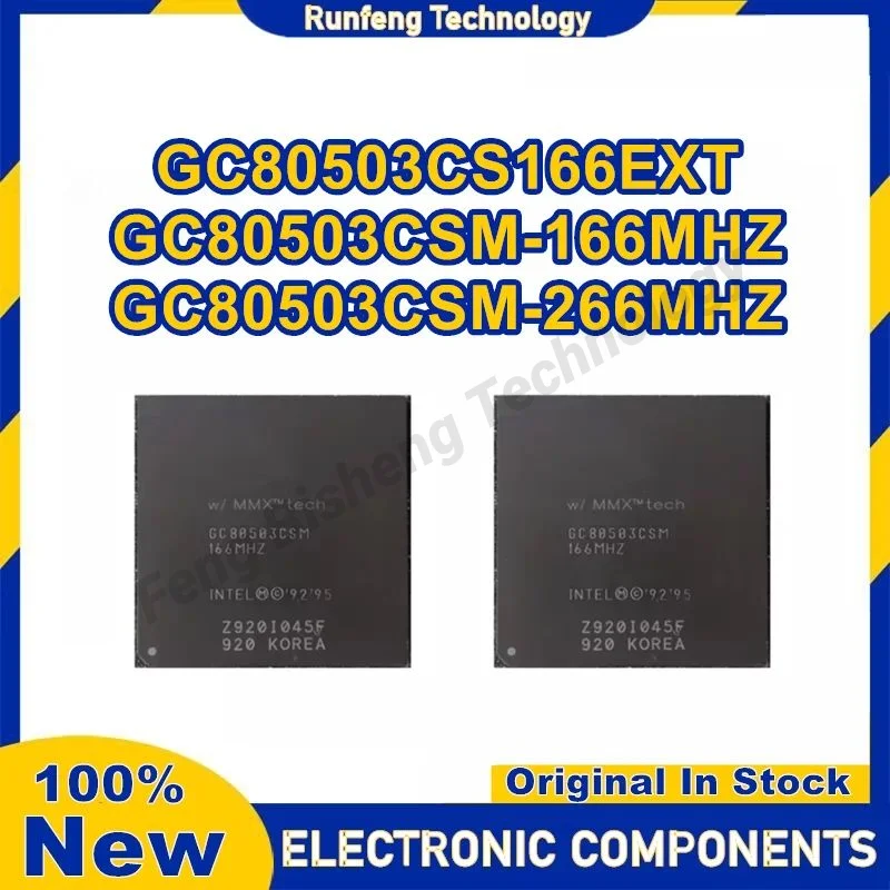 GC80503CS GC80503CS166EXT GC80503CSM-166 МГц GC80503CSM-266 BGA новый оригинальный на складе