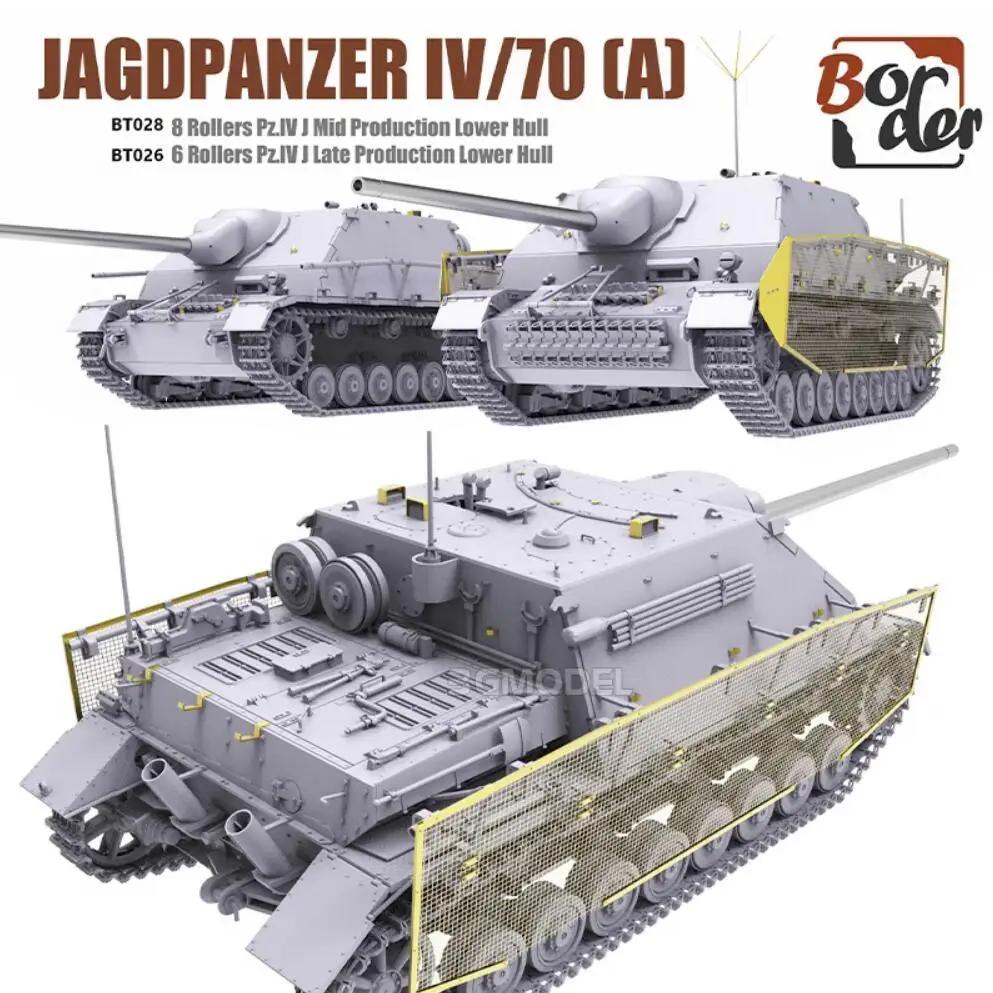 Border BT-026 масштаб 1/35 Pz.Kpfw.IV L/70(A) комплект пластиковых моделей