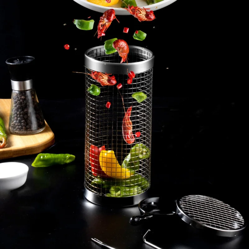 Клетки для барбекю из нержавеющей стали решетка гриля посуда кемпинга пикника