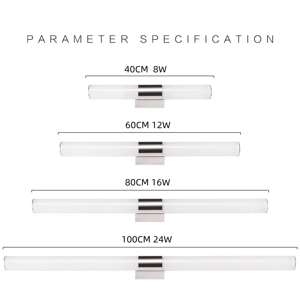 Современный светодиодный настенный светильник 12 Вт 16 24 супер яркие длинные