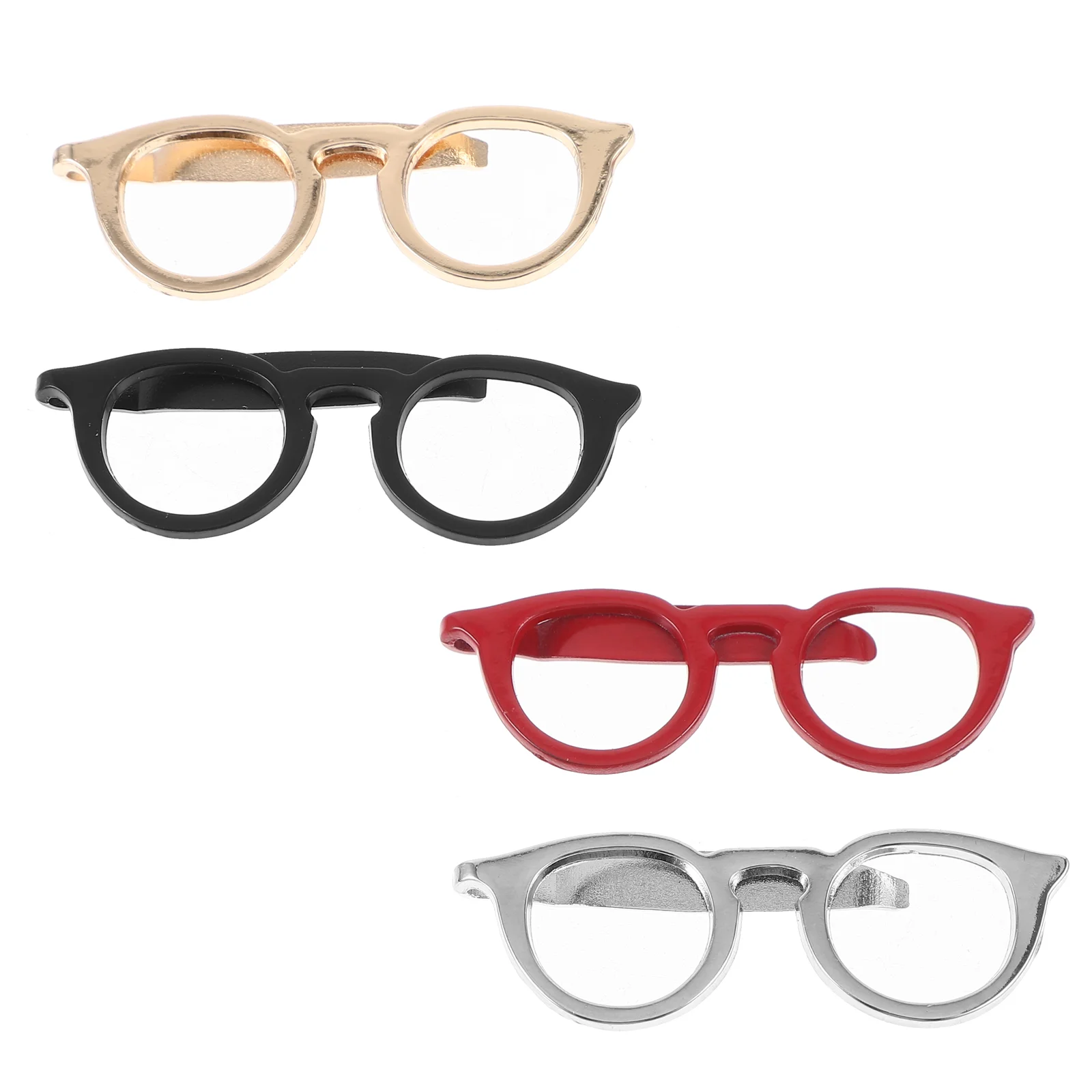 4 шт. зажим для галстука рубашки застежка мужская костюма платья официальная