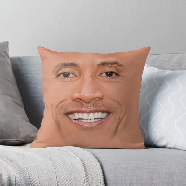 

Dwayne Printing Throw Pillow Cover Polyester Peach Skin Fashion Bedroom Decor Hotel Home Sofa Anime Pillows not include