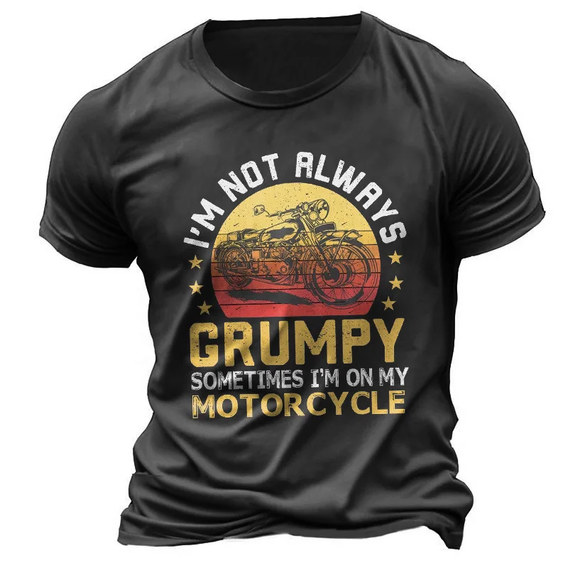 

Summer Europe and the United States cross-border men's digital printed letter series young men's casual trend T-shirt production
