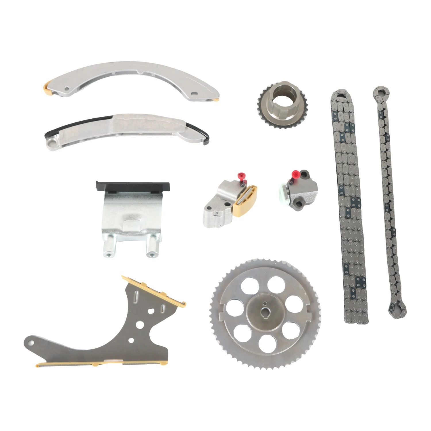 Фото Комплект цепи ГРМ DPGKITS для Chevrolet Colorado, GMC Canyon, Isuzu, Hummer 2004-2008 гг., 2.8L, 3.5L, артикулы 12595030, 12588053, 12576884, TK10428D №4