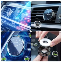 dashboard car clock aromatherapy air clip mini digital car clock universal car air vent quartz clock perfect for office