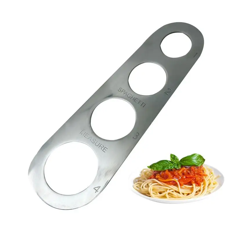 

Spaghetti Measurer Tool Iron Portion Measuring Tool For Spaghetti Non Stick Rustproof Dishwasher Safe Kitchen Gadgets With Four
