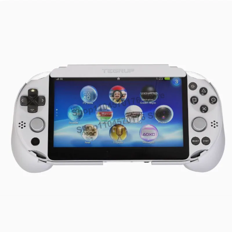Фото Для PSV 2000 PSV2000 PS VITA 2000 геймпад ручка ручка джойстик чехол-подставка с кнопкой триггера L2 R2 №5