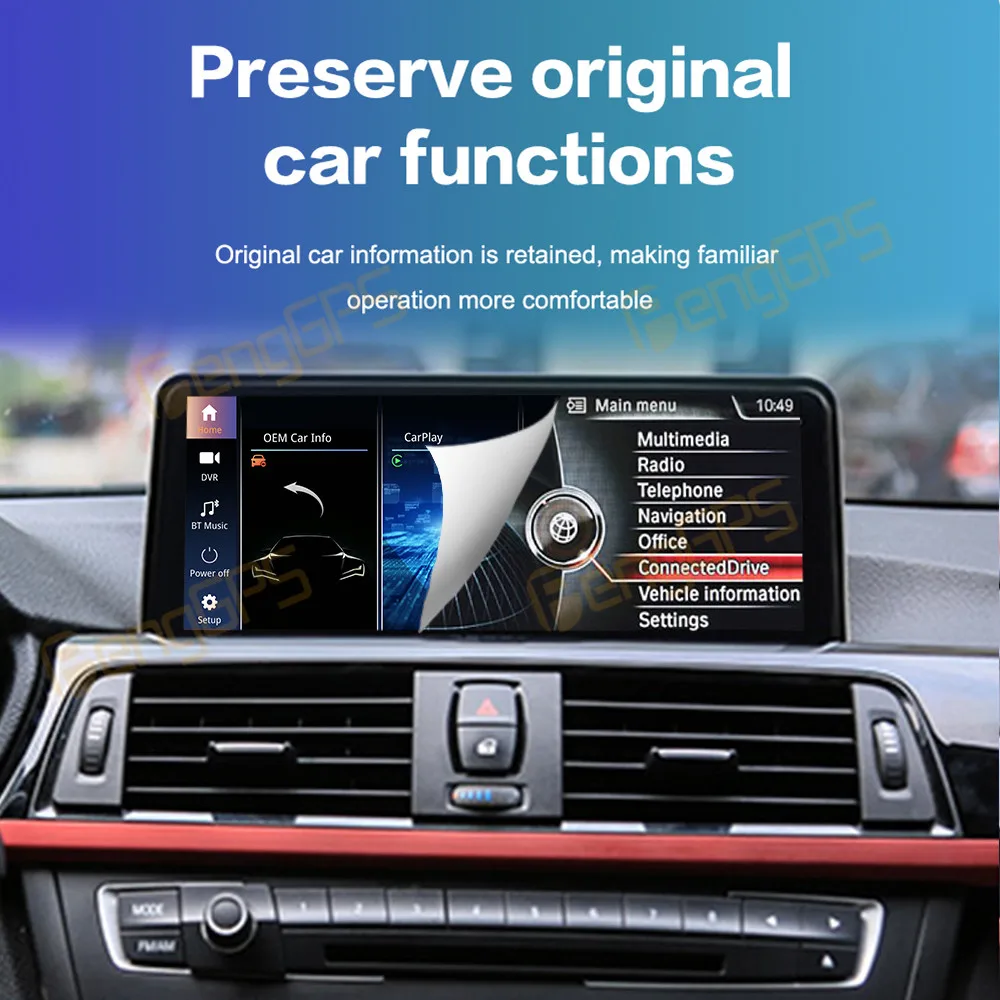 2024 старое и новое радио с центральным управлением подходит для системы BMW Linux