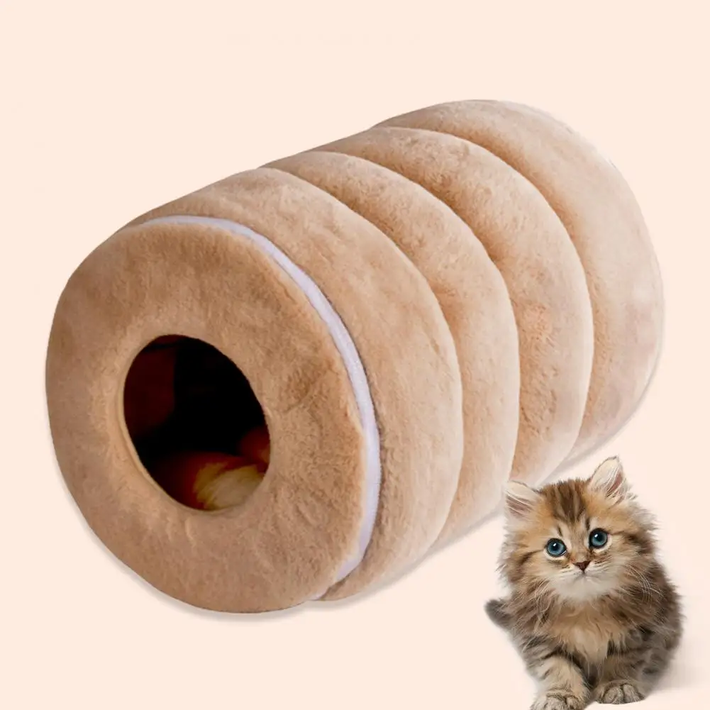 

Pet Nest Cocoon Shape Closed Cat Nest Small Dog Bed Plush Soft Puppy Cats Cave Winter Warm Sleeping Bed Removable Cover Supplies