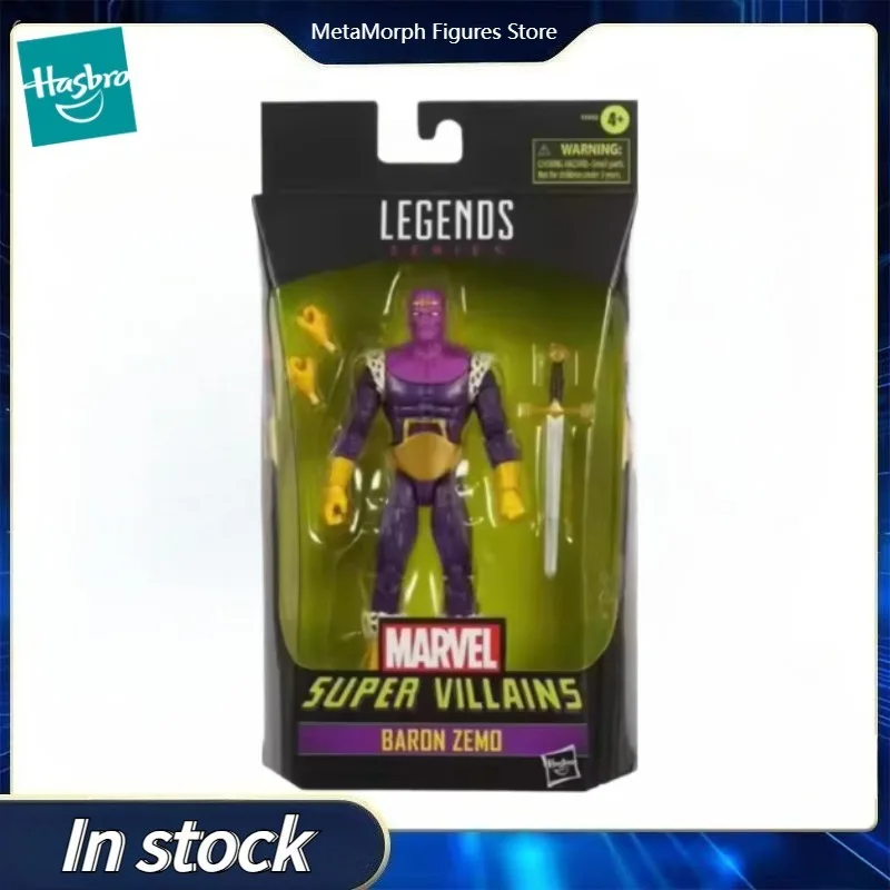 Фото Оригинальная коллекционная модель аниме-фигурки Hasbro Marvel Legends Series SUPER VILLAINS BARON ZEMO №2