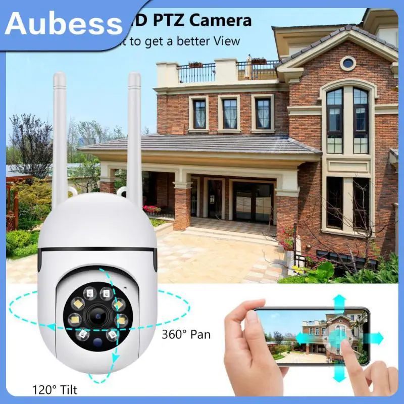 

Беспроводная Двухдиапазонная камера видеонаблюдения с поддержкой Wi-Fi, 2,4 ГГц