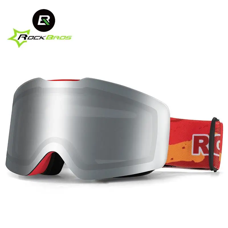 

Очки Rockbros лыжные двухслойные ветрозащитные с защитой UV400 и защитой от запотевания