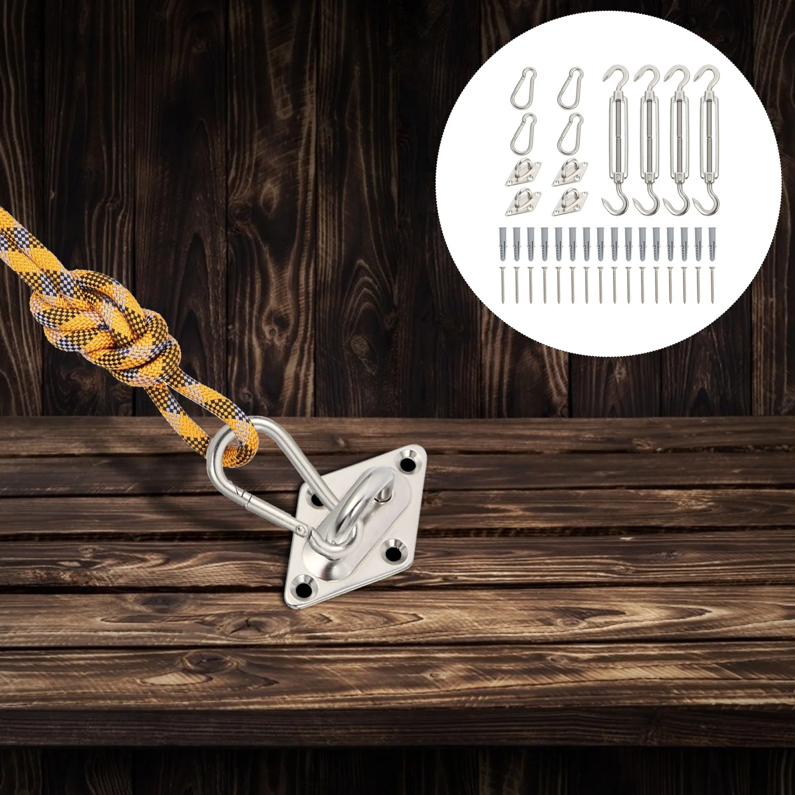 Комплект крючков с винтовым креплением проволочный шнур проволочным фильтром