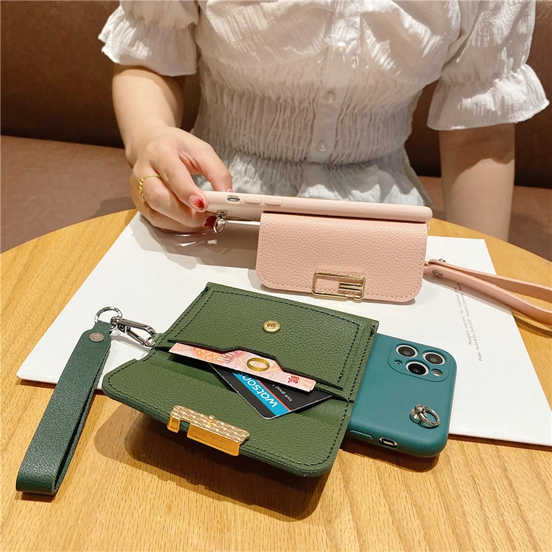 for Samsung S8 S9 S10 S20 FE S21 S22 Ultra Note 20 10 Lite A51 71 21S 32 52 72 Case Luxury Crossbody Shoulder Wallet Stand Cover | Мобильные