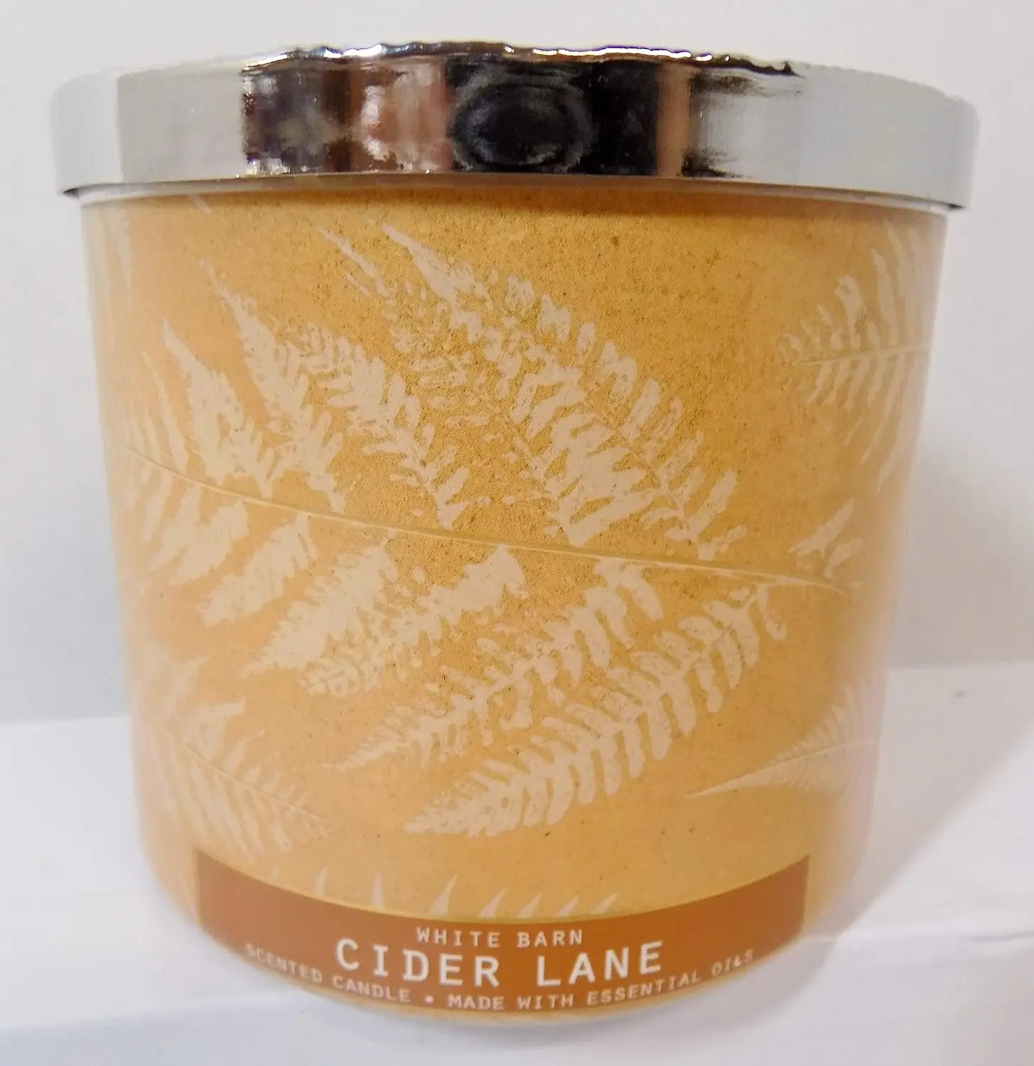

Cider Lane (Caramel, Granny Apples, Dark Brown Sugar, Clove) Made W Essential Oils 3 Wick 14.5 oz Car air freshener Ambientador